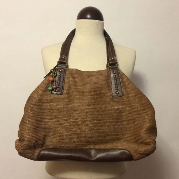 Fossil Handbags - 🐰SALE Fossil Large Woven Bag